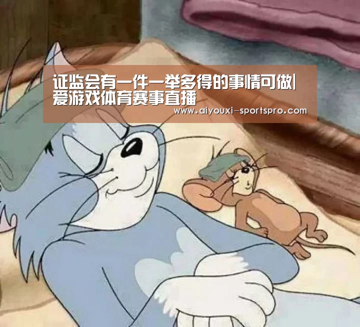证监会有一件一举多得的事情可做|爱游戏体育赛事直播(图1) 爱游戏体育赛事直播
